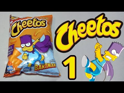 Cheetos [BARTMAN] Симпсоны Наклейки #1