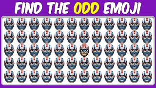 Can You Find The Odd Emoji Out & Letters And Numbers In 15 seconds | Find The Odd Emoji #21