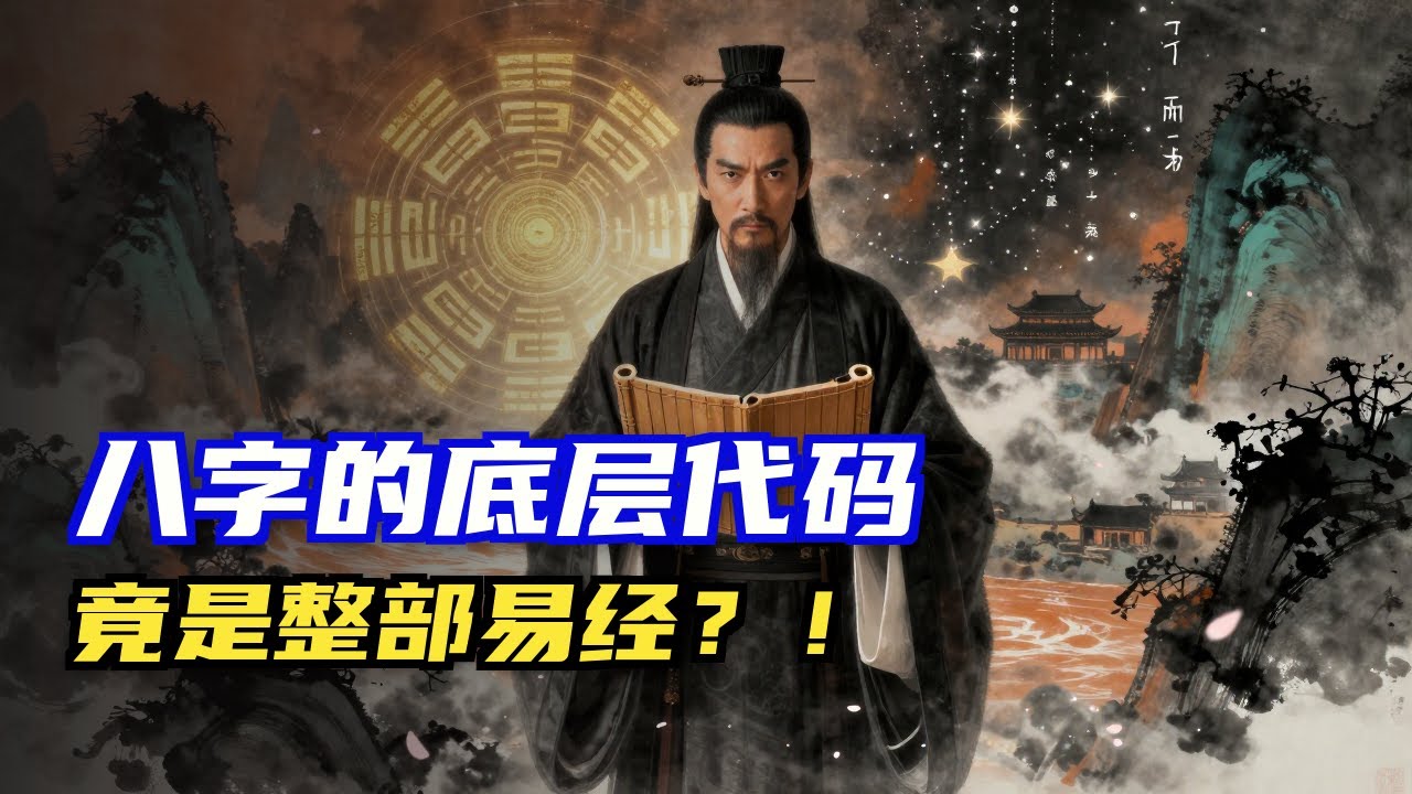 “八字”和“易经”到底什么关系？读懂《易经》，你就能看懂一半的八字！ #易经 #八字 #命理 #关联