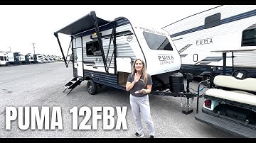 NEW 2025 PUMA 12FBX - TRAVEL TRAILER WITH MISTY JO
