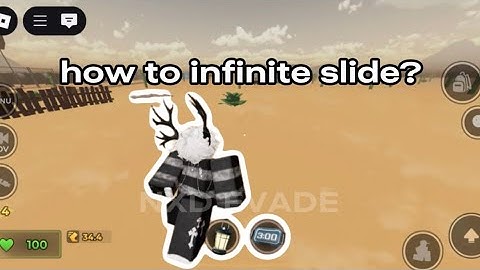How to infinite slide on mobile? | Evade (bad english and tutorial)
