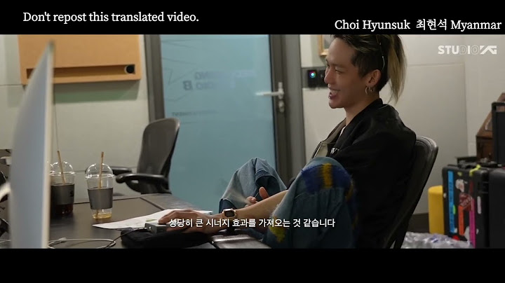 The Making of TREASURE’s 'KING KONG' DOCUMENTARY EP.3 [ Choi Hyunsuk Cuts Myanmar subtitles]