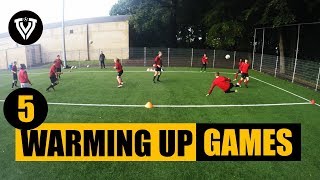 5 Warming Up Games | Football Training | U13 - U14 - U15 - U16 | Thomas Vlaminck