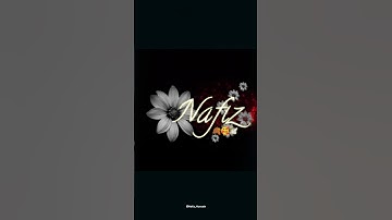 🍂🕊️How to make name art video in alight motion | name art video editing #nameart #tutorial #trending