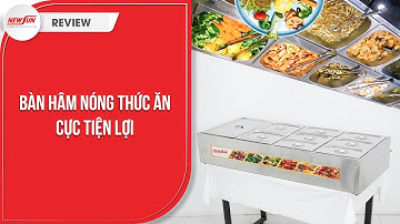 Bàn hâm nóng thức ăn mẫu F: hâm nóng thức ăn cực nhanh, cực đơn giản
