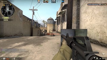 M4A1-S #doublekill #nice Defusing bomb #Dust2 #CompetitiveMode #CSGO By Standin.3W3.Nobash