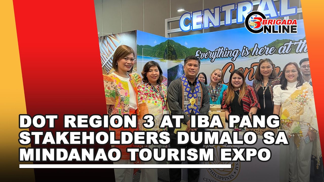 DOT Region 3 at iba pang stakeholders dumalo sa Mindanao Tourism Expo