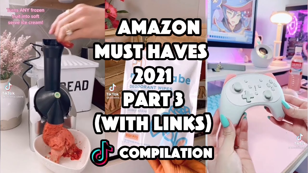 Amazon must haves 2021 with links Amazon Favorites Part 1 Tiktok Made