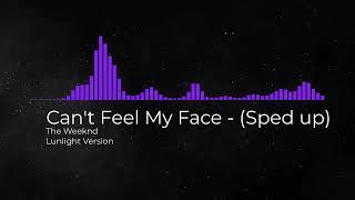 The Weeknd - Can't Feel My Face (spedup) (nightcore)