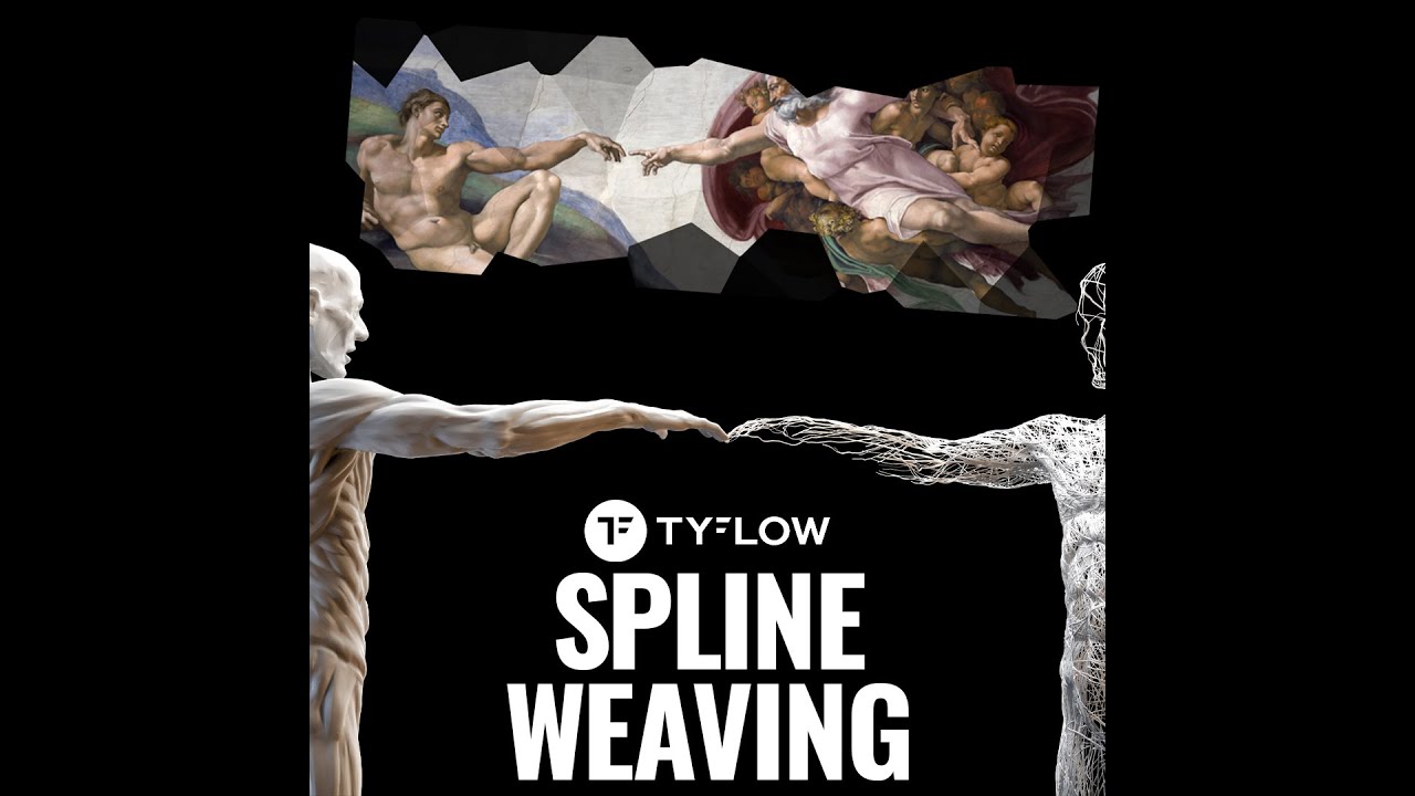 Get creative with splines - 3ds Max and tyFlow animation