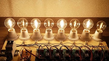 ARDUTEX I2C TRAILING EDGE AC LIGHT DIMMER MULTICHANNEL CONNECTION ARDUINO