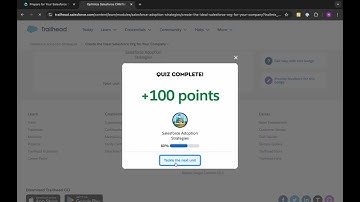Salesforce Adoption Strategies | Quiz