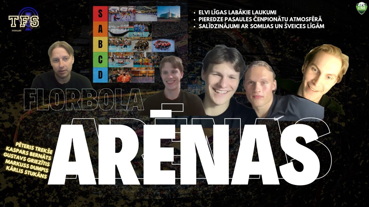 Īstā Florbola Atmosfēra | Elvi līgas arēnu rangs | Florbola Šovs - TFS