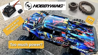 TRAXXAS Xmaxx 8s - Hobbywing Max 6 & 46t Spur too much?