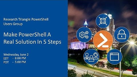 Bonus Content: ScriptRunner Making PowerShell a Real Solution in 5 Steps with Heiko Brenn
