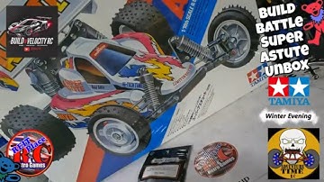 Let the fun Begin, Tamiya Super Astute Build Off, ep.1 Unbox, Sponsored by Winter Evening #tamiya