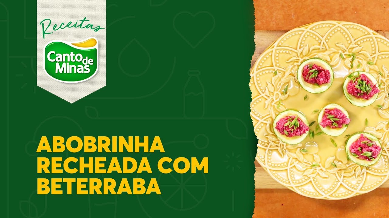 RECEITAS CANTO DE MINAS ABOBRINHA RECHEADA COM PATÊ DE COTTAGE, RICOTA E BETERRABA