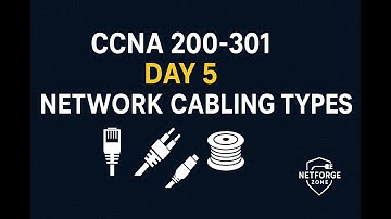 CCNA Day 5 Network Cabling Types
