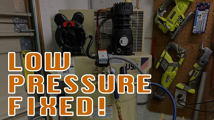 Pressure Switch Adjustment - Ingersoll Rand 65 Gal Compressor