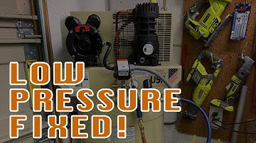 Pressure Switch Adjustment - Ingersoll Rand 65 Gal Compressor