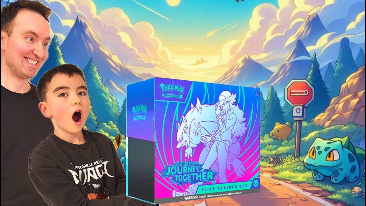 🎒 Going on a Journey Together! Pokémon Card Elite Box Opening ✨