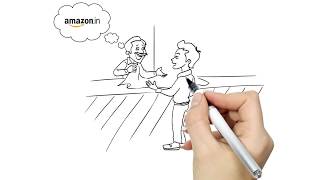 Amazon India | Whiteboard Sketch AV | Dramantram