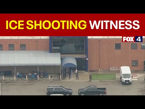 Witness heard gunfire at Dallas ICE facility during active shooting