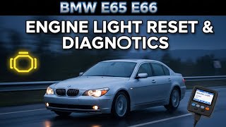 BMW E65 E66 Engine Light Reset & Diagnostics (Code Reading & Clearing Guide)