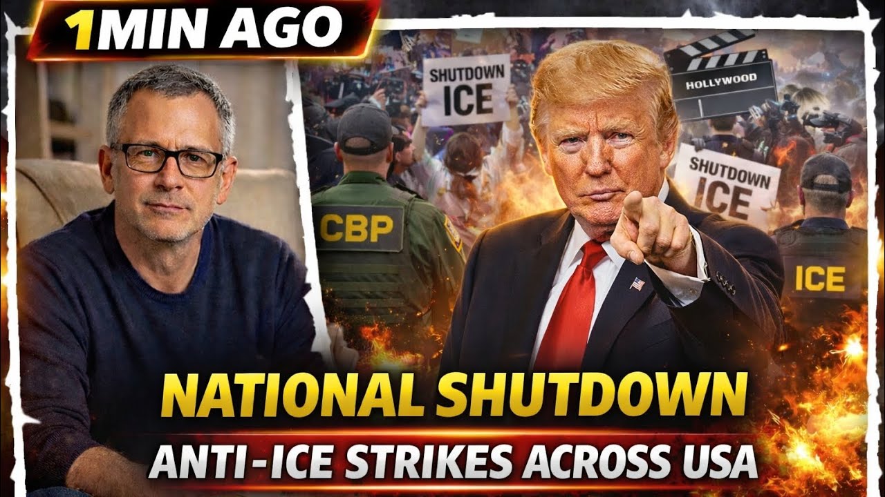 US students, businesses, and Hollywood lead 'national shutdown' strike againstICE and CBP | USA News