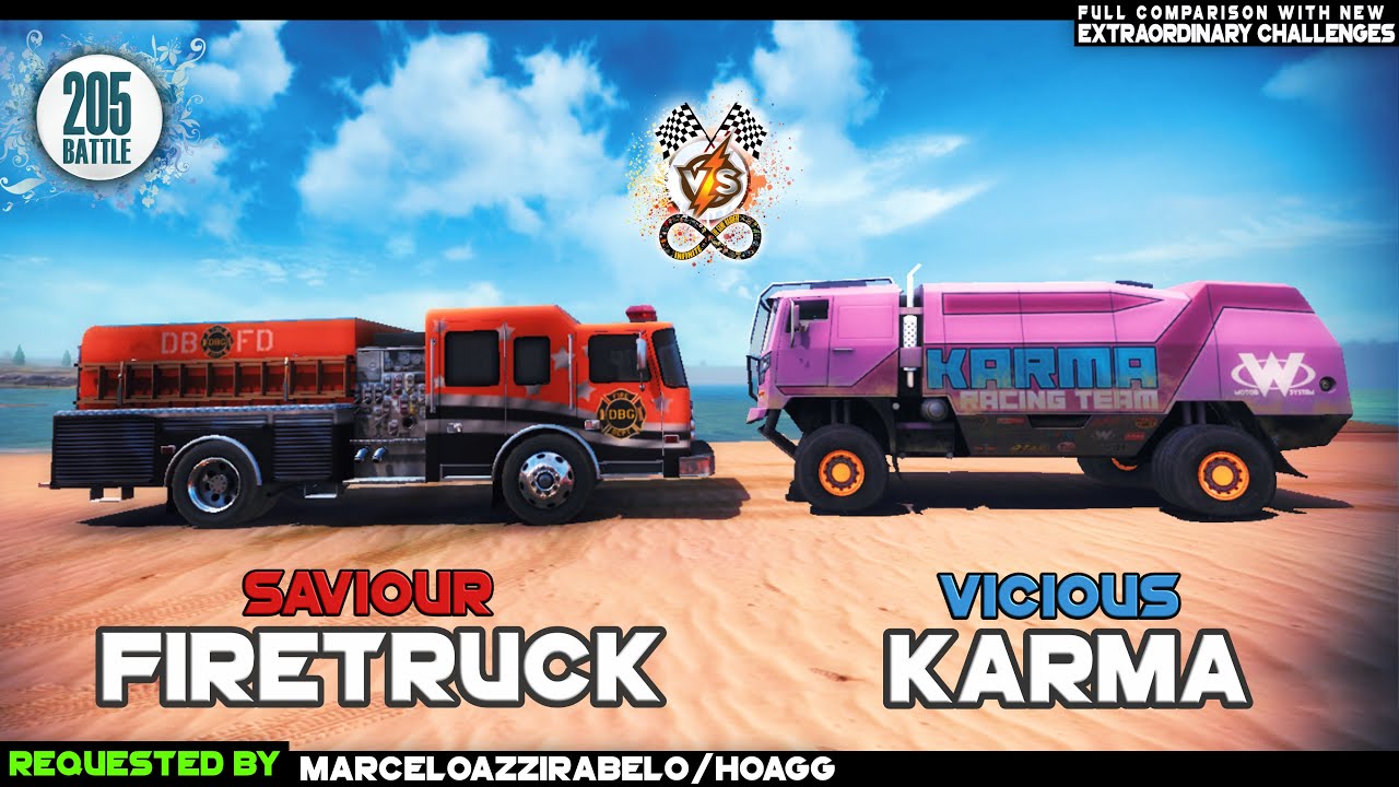 Off The Road FIRETRUCK VS KARMA Trucks Epic Battle OTR | Android New Gameplay Infinite 2024