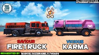 Off The Road FIRETRUCK VS KARMA Trucks Epic Battle OTR | Android New Gameplay Infinite 2024