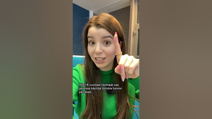 Käytätkö sä Tiktokia?📱 #ylemix #suomi #uutiset #tiktok