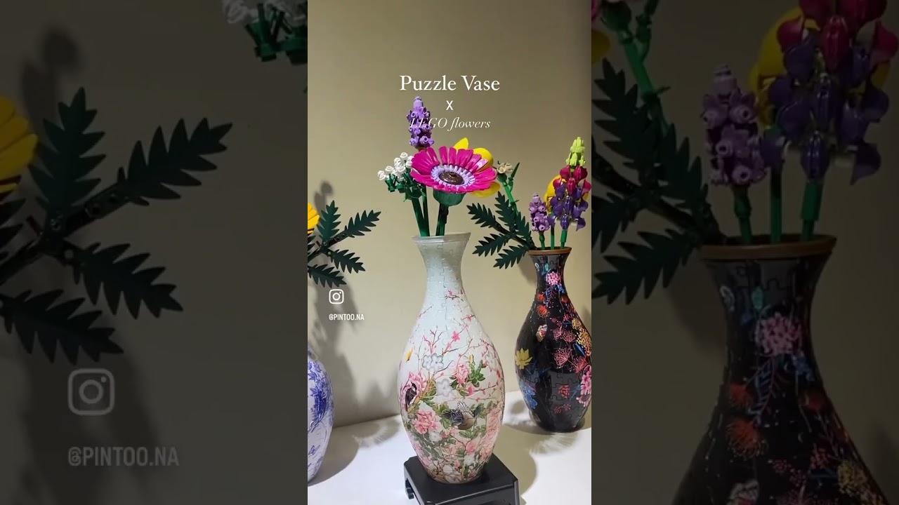 Creative 3D Puzzle Vase- New toys at 2023 China Toy Expo
