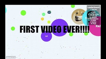 First Video Ever!!! Random Agario Footage