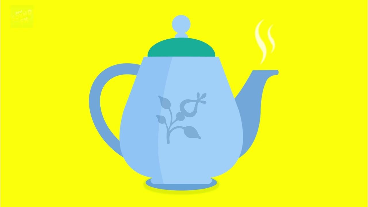 Tea Kettle Sound Teapot Whistling Sound Pack in HD Quality by Just
