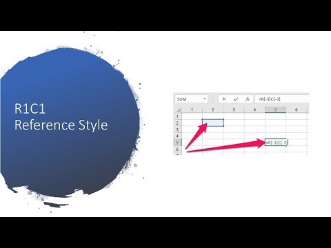 Why do I have numbers on my columns in excel : R1C1 Reference Style