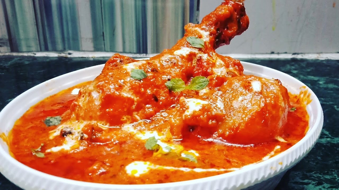 Butter Chicken Restaurant Style How To Make Dhaba Style Chicken | My ...