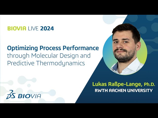 Optimizing Process Performance through Molecular Design | Lukas Raßpe-Lange, RWTH