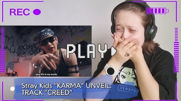 CHRIS IS RAPPING! | Stray Kids "KARMA" UNVEIL: TRACK "CREED" | REACTION #straykids #kpop 