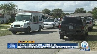 Two teenagers arrested