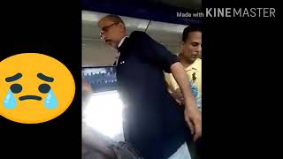 شاهد اعتداء مدير القطار والكمسيري علي مجند بالقوات المسلحه واهانه الزي العسكري ورد فعل سيده القطار screenshot 3