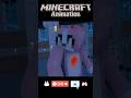 半夜回學校遭黑貓包圍！？YUAN醬逃得了嗎...？ #shorts #minecraft #animation