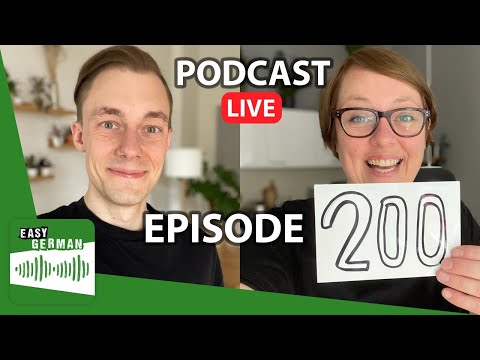 Cari and Manuel Call All Their Friends | Easy German Podcast 200 (LIVE)