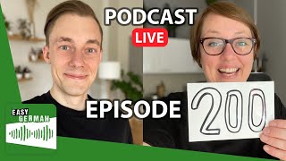 Cari and Manuel Call All Their Friends | Easy German Podcast 200 (LIVE)