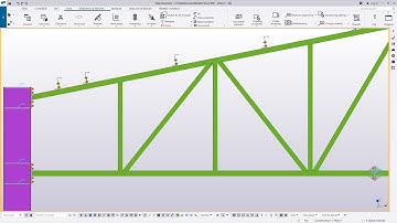 Creating Truss Tie beams and Purlins | Tekla Structures