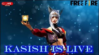 🔴GQ KASHISH IS LIVE ♥️ |RANK PUSH TO GRAND MASTER #games rggamerlive #freefire #raistar #viral#short