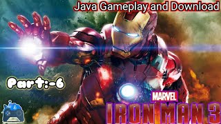 Iron Man 3 Game For Touch Screen Java mobile Gameplay in Android Part :-6 | Download Java Games
