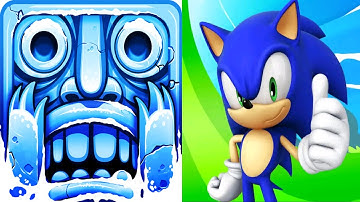 Temple Run 2 VS Sonic Dash 2022 (Android,iOS) Gameplay