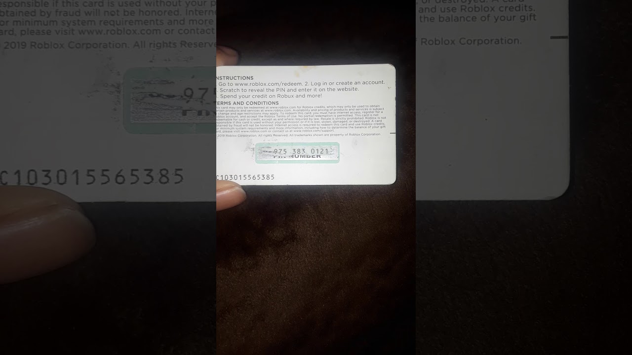 Roblox Redeem Card Youtube - robloxcom for roblox credits