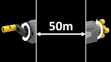 6 Ways to Transmit Rotation over (very) Long Distances | LEGO Technic